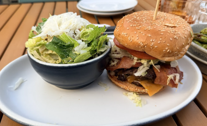 LOCAL Public Eatery signature dishes LOCAL Burger
BBQ Rice Bowl
Calabrian Caesar Salad with Blackened Chicken